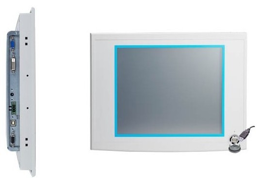 友信工业操作屏显示器黑屏，白屏问题的维修